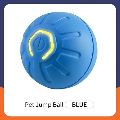 Smart Interactive Dog & Cat Ball – USB Rechargeable, Automatic Bouncing Toy for Pets