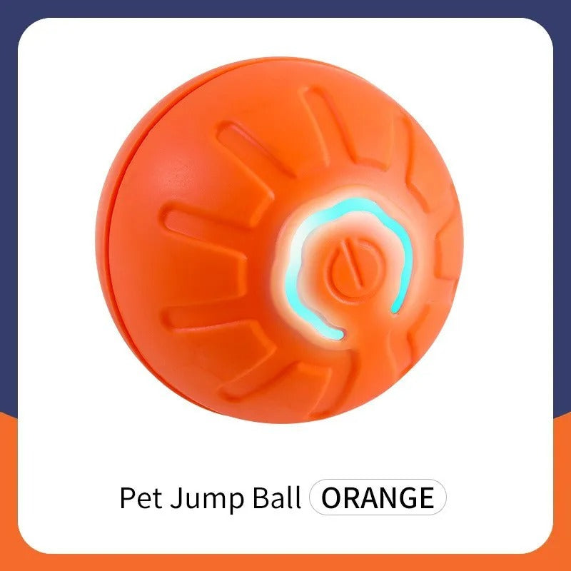 Smart Interactive Dog & Cat Ball – USB Rechargeable, Automatic Bouncing Toy for Pets