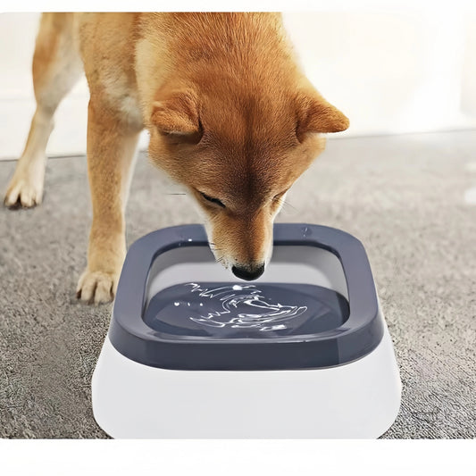 Splash-Proof Dog Water Bowl – Floating Design, Non-Skid, Large Capacity