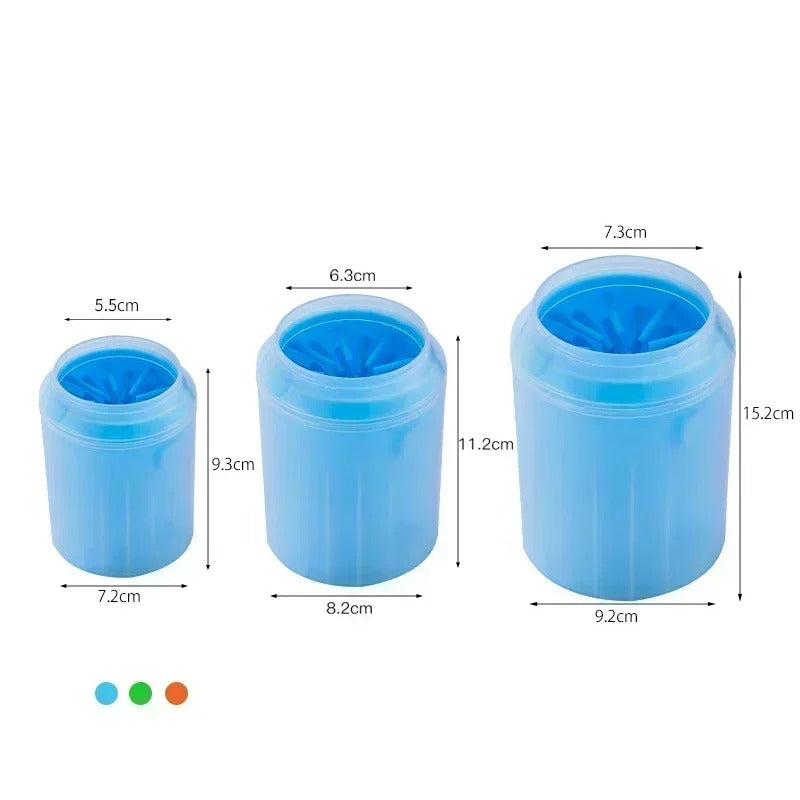 Dog Paw Washer Cup – Soft Silicone Cleaner for Dogs & Cats