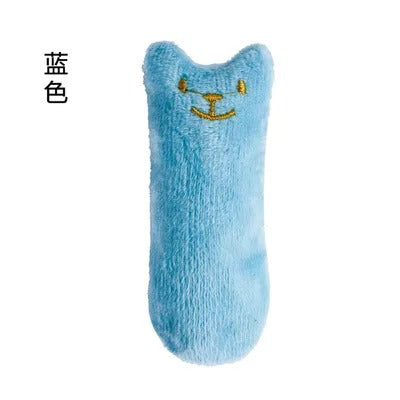 Catnip Chew Plush Toy – Interactive Teeth Grinding & Bite Relief