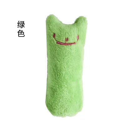 Catnip Chew Plush Toy – Interactive Teeth Grinding & Bite Relief